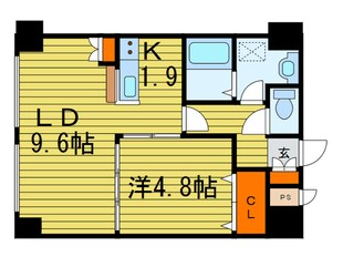 藤井ビル北１１条の物件間取画像